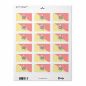 Étiquette Sicilien, Italie (Feuille entière)