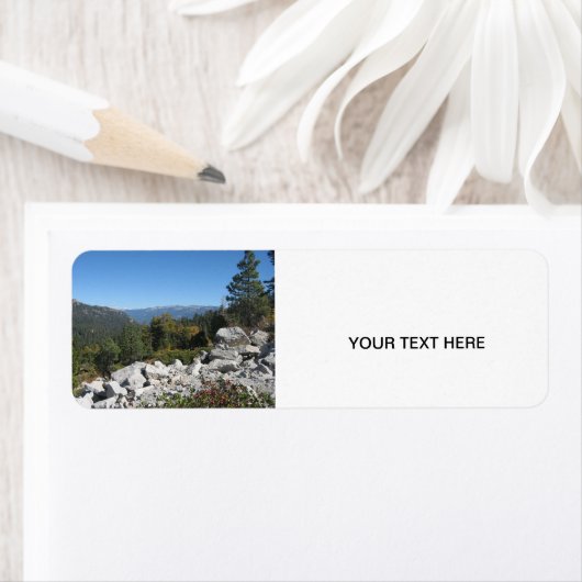 Étiquette Sierra Nevada (En situation)