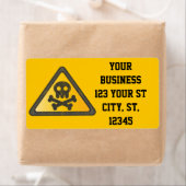 Étiquette Signal d'avertissement amusantThunder_Cove (En situation)