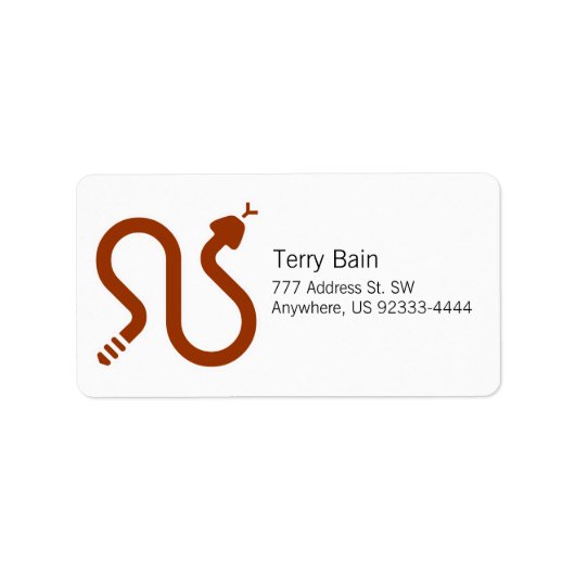 Étiquette Signal d'avertissement de sonnerie (Devant)