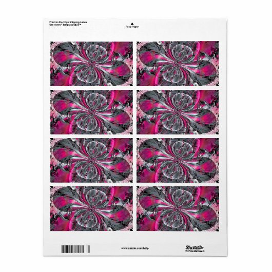 Étiquette Signaux mixtes (Feuille entière)