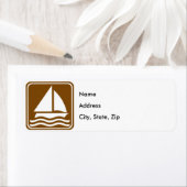 ÉTIQUETTE SIGNE DE LA ROUTE (En situation)