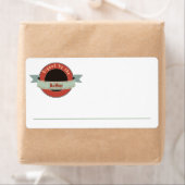 Étiquette Signé par l'Auteur Bookplate, (En situation)