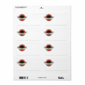 Étiquette Signé par l'Auteur Bookplate, (Feuille entière)