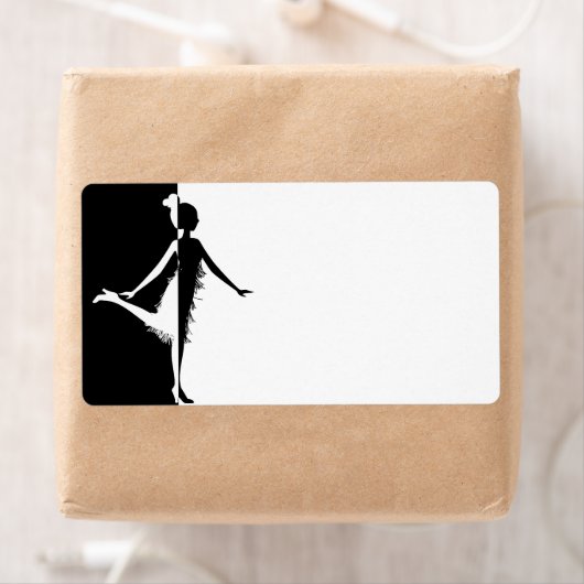 Étiquette Silhouette (En situation)