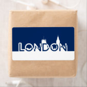 Étiquette Silhouette londonienne (En situation)