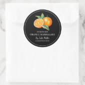 Étiquette simple à base d'orange (Sac)