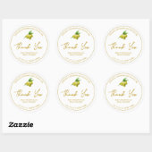 Étiquette simple à huile d'olive maison (Feuille)