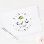 Étiquette simple à huile d'olive maison (Enveloppe)