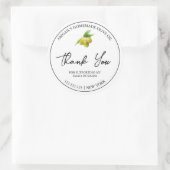 Étiquette simple à huile d'olive maison (Sac)