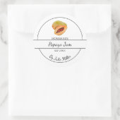 Étiquette simple à la confiture de Papaya fait mai (Sac)