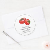 Étiquette simple à la sauce tomate maison (Enveloppe)