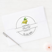 Étiquette simple à l'huile d'olive maison (Enveloppe)