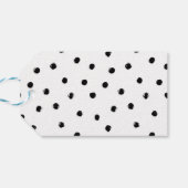 Étiquette Simple Calligraphie Mariage Favor (Dos Horizontal)