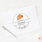 Étiquette simple Croissant fait maison (Enveloppe)