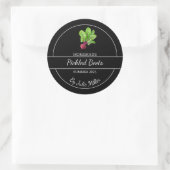 Étiquette simple de betteraves cuites maison (Sac)