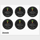 Étiquette simple de carottes cuites maison (Feuille)