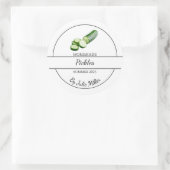 Étiquette simple de chicots faits maison (Sac)