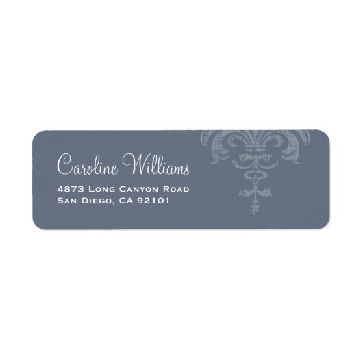 Étiquette Simple et élégant (Devant)