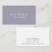 Étiquette simple minimaliste et tendance (Devant / Derrière)