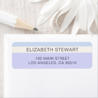 Simple Moderne Bleu Clair et Lavande Professionnel