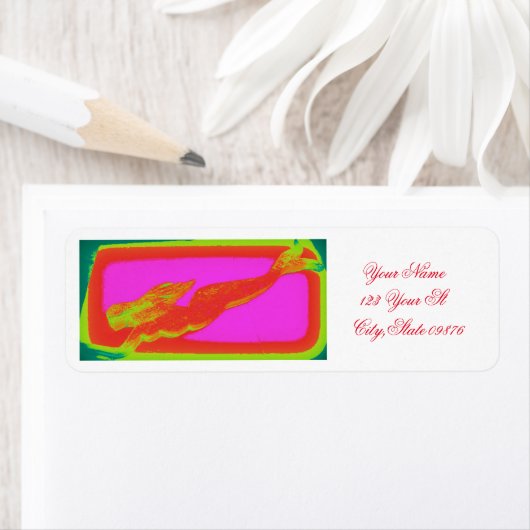 Étiquette sirène (En situation)