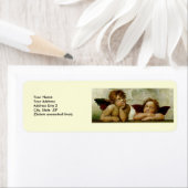 Étiquette Sistine Madonna (détail) (En situation)