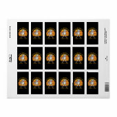 Étiquette Skate depuis 1980 (Feuille entière)