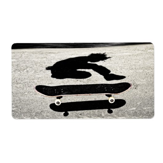 Étiquette skateboard pris en sandwich (Devant)