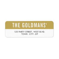 SMART Bold minimum bloc simple type noir or