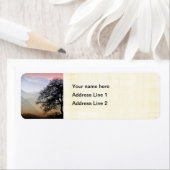 Étiquette Smoky Mountain Sunset from the Blue Ridge Parkway (En situation)