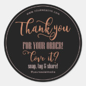 Étiquette Snap et Partager le package Small Busine (Devant)