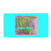 Étiquette Snaps de sucre (Devant)