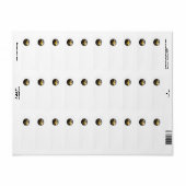 Étiquette Snowdonia (Feuille entière)