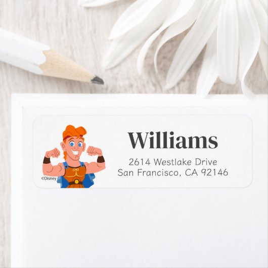 Étiquette So Cute Hercules Label (En situation)