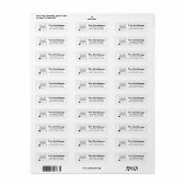 Étiquette Social Media Smartphone App Bat ou Bar Mitzvah (Feuille entière)