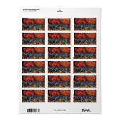 Étiquette Sofa Terrier écossais (Feuille entière)