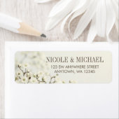 Étiquette Soft Vintage Baby's Breath (En situation)