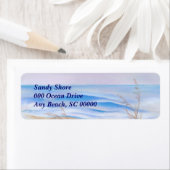 Étiquette Soirée Atlantique Sky Ocean Sea Oats Pastel (En situation)