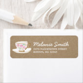 Étiquette Soirée Rustique Moderne (En situation)