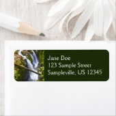 Étiquette Sol Duc Falls I at Olympic National Park (En situation)