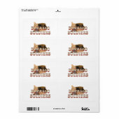 Étiquette Soldats de l'ABH Buffalo (Feuille entière)