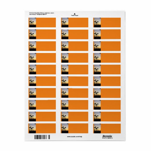 Étiquette Solde (Feuille entière)