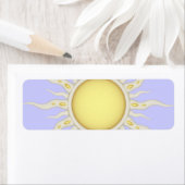 Étiquette Soleil (En situation)