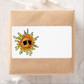 Étiquette SOLEIL D'ÉTÉ cool (En situation)