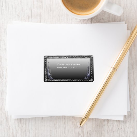 Étiquette solide (En situation)