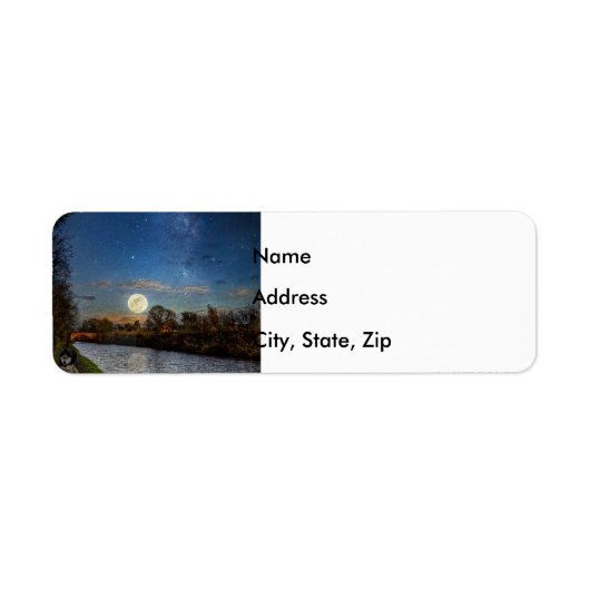 Étiquette Sondage nocturne (Devant)