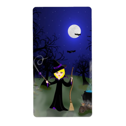 Étiquette sorcier (Devant)