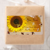 ÉTIQUETTE SOUFFRE ET HONEY BEE, MAINTIEN DE L'OEUVRE, OEUVRE (En situation)