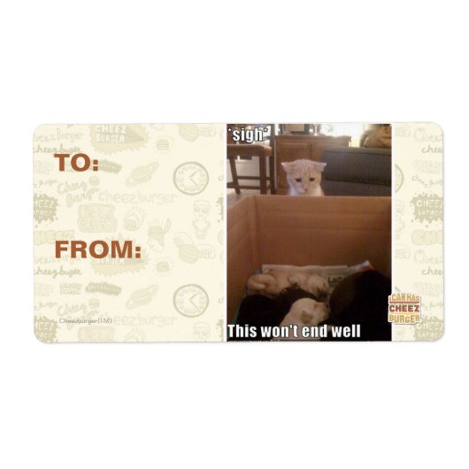 Étiquette soupir (Devant)